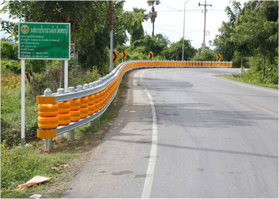 comprar Sistema de rodadura Rolante de plástico para el tránsito en carretera Barrera de seguridad de rodillos online manufacture