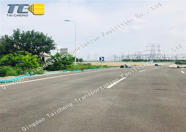 comprar Ondas rotatorias Eco del carril de guardia del barril de la barrera del rodillo de la seguridad de la espuma de la PU dos amistoso online manufacture