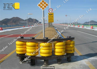 comprar Color amarillo del sistema de barrera del rodillo de la carretera del coche del accidente/rojo anticolisión online manufacture