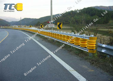 Good price Sistema de barrera del rodillo de la carretera Q235 Q345 con el barril de EVA Polyurethane en línea