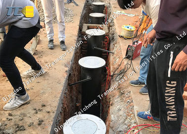 comprar Los bolardos neumáticos al aire libre pulieron el equipo de la seguridad en carretera del acero inoxidable online manufacture