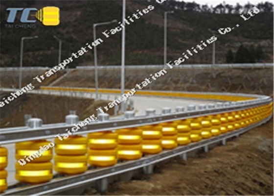 Good price Barrera doble del balanceo del camino de los cubos Q235 Q345 adaptable en línea