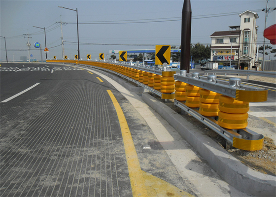 Seguridad vial Protección contra choques barrera de rodillos de seguridad contra choques