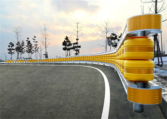 Good price Barrera de rodillos de seguridad de tambor resistente a los impactos que absorbe energía para la protección de la carretera en línea