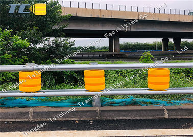Good price Moho anti amarillo-naranja de la barrera de desplome del rodillo para la protección del vehículo/del camino en línea