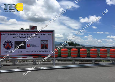 Good price Barandilla de las instalaciones de transporte de la barrera de desplome del rodillo de la galvanización de la inmersión caliente en línea