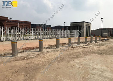 Good price Tipo neumático de los bolardos del poste telescópico auto de la seguridad para el muelle de la calzada en línea