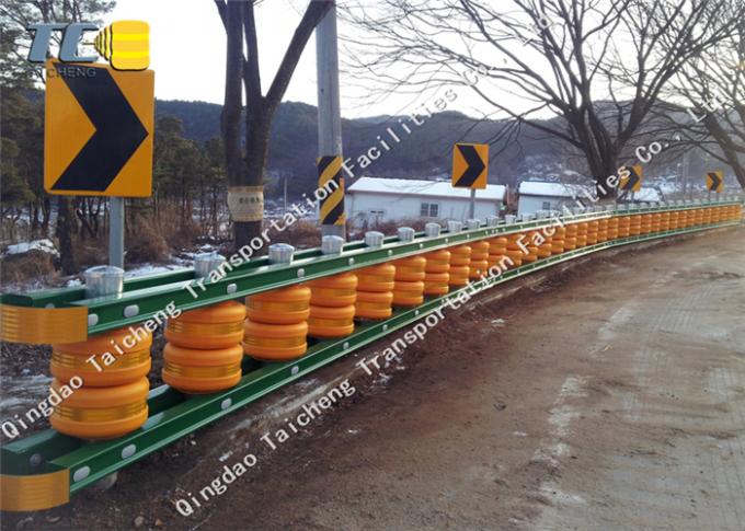 Espuma/EVA Safety Highway Barrier Roller para la protección 0 del tráfico de vehículos